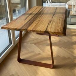 Flat Table Legs, Table, Metal Dining Desk Desk, Furniture Steel Industrial Set Of 2, in Stock