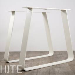 Flat Table Legs, Table, Metal Dining Desk Desk, Furniture Steel Industrial Set Of 2, in Stock - thumbnail 2