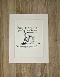 Charlie Mackesy Mounted Print - The Boy, Mole, Fox & Horse Book Page Art - thumbnail 1