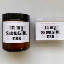 In My Showgirl Era Candle - Choose Your Scent Eras Gift For Her- Aesthetic Soy Wax Vegan Handmade in London - thumbnail 3