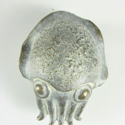 Cuttlefish/Squid Bronze Sculpture - Yolk Art Sculpture - thumbnail 2