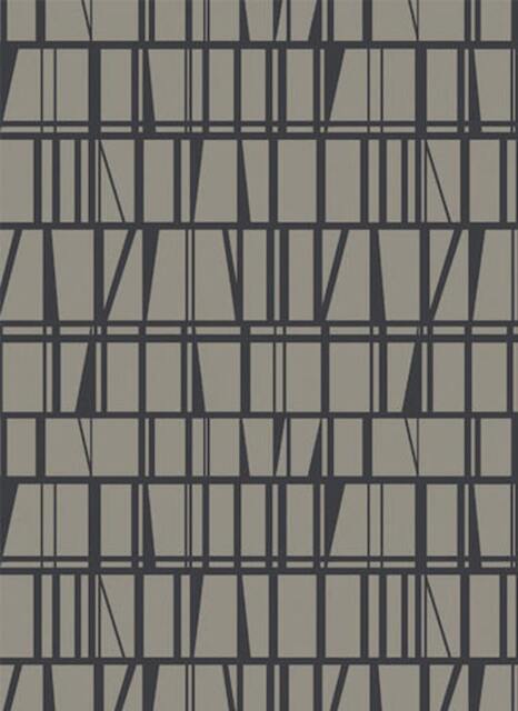 Curtain Panel Beige Brown Black Checkered Modern Geometrical Decor Cafe Curtain Kitchen Valance , Runner Napkins Available, Great Gift - image 1