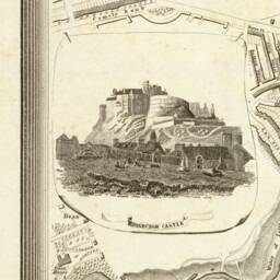 Old Edinburgh Map - Plan Of The City Edinburgh, Scotland 1844 Von Wall Decor - thumbnail 3
