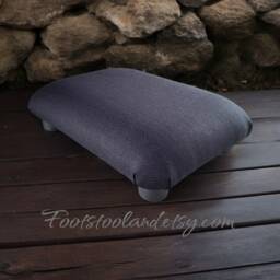 Handmade Low Office Footstool Durable Plastic Legs, Pet Bed Step. Ud