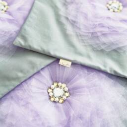 Grey Decorative Flower Pillow Cover - Floral Throw Case Nursery & Living Room Decor Boho Cushion Housewarming Gift - thumbnail 1