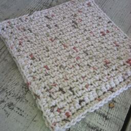 Crochet Dish Cloths, Cotton Dishcloth, Rag, Reusable Cloth Wipe, Face Cloth, Makeup Washcloth Set, Handmade - thumbnail 3