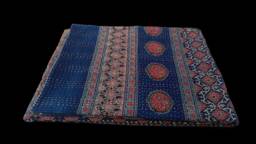 Bedspread Bohemian Floral Print Kantha Bedding Throw Bedcover Handblock Ajrak Quality Quilt Blanket Queen/King Size Cotton - thumbnail 1