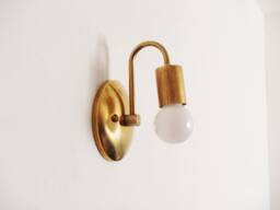 Modern Wall Lighting Fixture - Contemporary Sconce Industrial Petite Arched Bathroom Light Hallway Kitchen Ul Listed