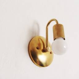 Modern Wall Lighting Fixture - Contemporary Sconce Industrial Petite Arched Bathroom Light Hallway Kitchen Ul Listed - thumbnail 2