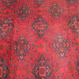 6x8 Ft Turkmen Oriental Geometric Bukhara Genuine Rug, New Afghan Handmade Khal Mohammedi Area Livingroom D??cor Rug - thumbnail 3