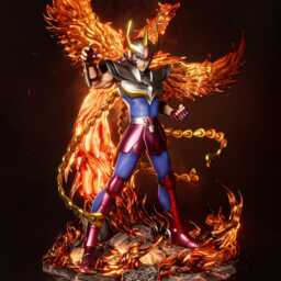 The Immortal Phoenix - Anime Mythic Warrior Fire Knight Ikki Resin Figure 16K - thumbnail 2