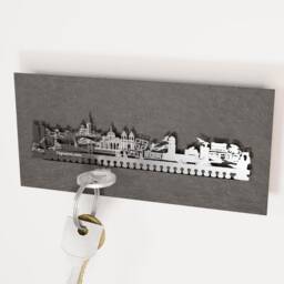 Marseilles Souvenir Gift Tube - Stunning Skyline Silhouette Design - Ideal Keepsake Or Memorabilia For Enthusiasts & Travellers - thumbnail 2