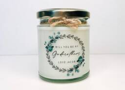 Will You Be My Godmother?, Godmother Gift, Proposal, Fairy Godmother, Candle - thumbnail 1