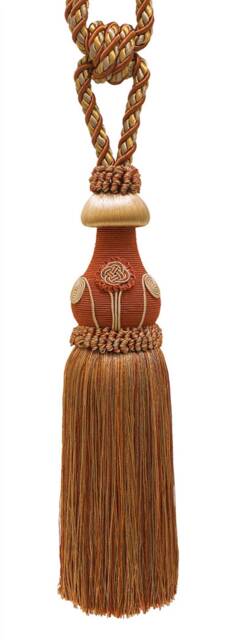 "D??copro Tassel Tieback, Length 12"" - 30.5cm, Spread 32" - image 1