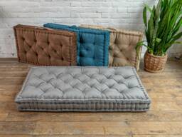 French Style Floor Cushion, Custom Pillow, Bench Sofa, Seat Couch, Reading Nook Window Cushion