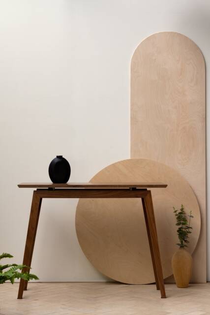 Konk ??? Signature Side Table Bespoke Sizes Available Mid Century Solid Wood Sideboard, Modern Hallway Console - image 1