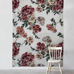 Romantic Roses - Wall Tapestry Tapestry Hangings Wanderlust Bohemian Home Decor Dorm T#41 - thumbnail 2