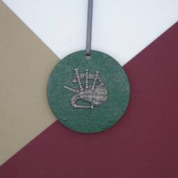 Bagpipes Christmas Decoration - Bagpipe Ornament Music Gift Lover Charm Scottish - thumbnail 2
