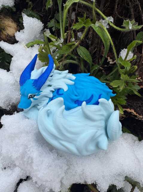 Vulpin Familiar 9cm X 5cm 3D Printed Figure - image 1