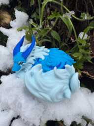 Vulpin Familiar 9cm X 5cm 3D Printed Figure - thumbnail 1