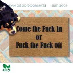 Sarcastic Doormat Malcolm Tucker Quote - Funny Housewarming Gift - thumbnail 1