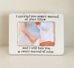 Infant Loss Memorial Picture Frame Handmade Sympathy Gift - thumbnail 1