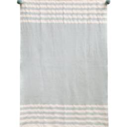 Lime Cream Decorative Sofa Throw Blanket - Trendy Soft Throws Cotton For Couch Living Room Decor Accessories - thumbnail 2
