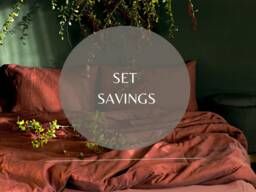 Uluru Red/ Linen Terracotta Bedding Set