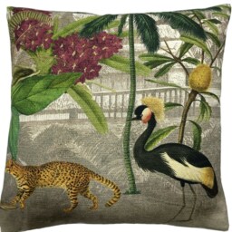 Exotic Wildlife & Botanical Animal Print Cushion Cover Collection - thumbnail 2