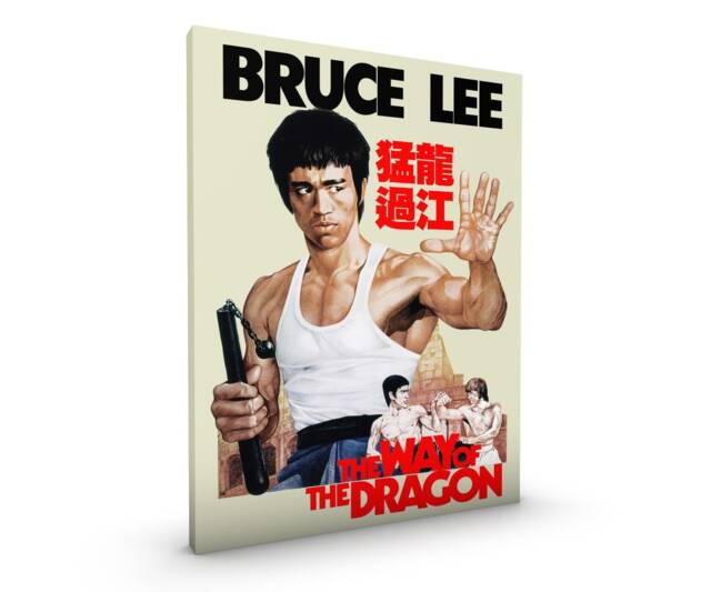 Way Of The Dragon Canvas Framed Glossy Coated Premium With Metal Hanger Various Sizes - image 1