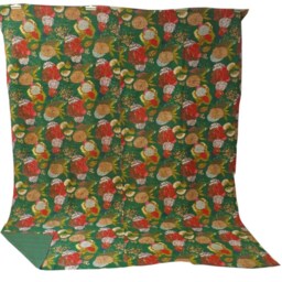 Handmade Kantha Quilt Bohemian Floral Print Bedspread - Queen Size - thumbnail 3