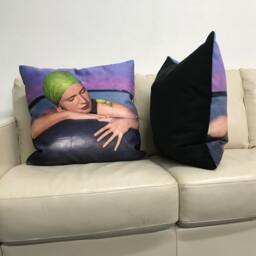 Serena Velvet Pillowcase For Throw Pillows - thumbnail 3