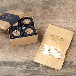 Candle Gift Set For Nanna. 4 Floral Scented Soy Wax Candles With 8 Melts. Perfect As A Birthday Gift, Mothers Day Nanna - thumbnail 2