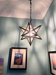 Moravian Star Light, Moravian Lamp, Star Lamp, Lighting, Hanging Lamp, Morocco Light, Moroccan Lighting, Morocco Lamp, Morocco Lantern, Star Pendant - thumbnail 3