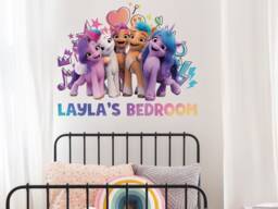 Personalised My Little Pony Wall Sticker, Stickers, Decals, Themed Bedroom - thumbnail 1