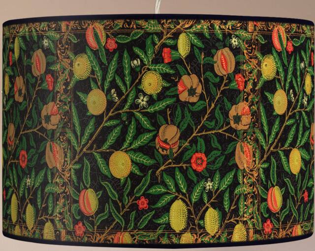 Vintage Floral Lampshade, Retro Floor Lamp, Botanical Print - image 1