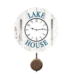 White Lake House Clock - Wall Clock - thumbnail 2