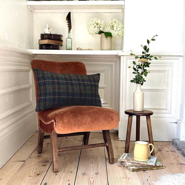 "Harris Tweed Heather Glade Tartan - 50x30cm/20""x12" - image 1