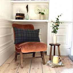 "Harris Tweed Heather Glade Tartan - 50x30cm/20""x12" - thumbnail 1