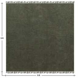 Handmade Black Cotton Kilim Rug, Indian Decor, Hallway Stair Runner - thumbnail 2