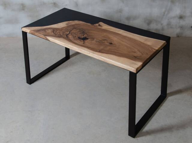 Luxury Wooden Desk For Office, Elegant Table Housewarming, Unique Gift Architect - image 1