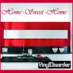 Home-Sweet-Home - Vinyl Wall Decal Quotes Sticker Quotesjc017Et - thumbnail 1