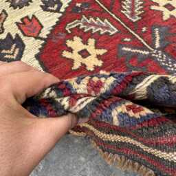 Beautiful 3.3x4.7 Barjasta Wool Carpet - Hand-Knotted Modern Floral Design- Timeless Oriental Decor For Bedroom, Office, Entryway Gift Rug - thumbnail 4