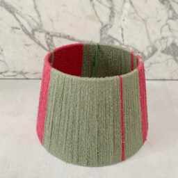 "Small String Table Lampshade - Drum, Or ""Jazz Lampshade" - thumbnail 2