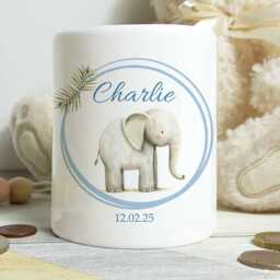 Personalised Baby Boy Gift-Ceramic Christening Keepsake - 1st Birthday Present, More Designs - thumbnail 3