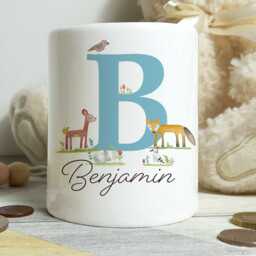 Personalised Baby Boy Gift-Ceramic Christening Keepsake - 1st Birthday Present, More Designs - thumbnail 4