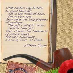 Wilfred Owen Ww1 Poem Print Anthem For Doomed Youth, First World War Art - thumbnail 2