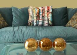 Home Decor Pillow Cover, Fall Pillow, Lake House Autumn Holiday Thanksgiving - thumbnail 1
