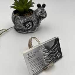 Spoon Business Card Holder Or Iphone Vintage Reclaimed Silverware - thumbnail 2