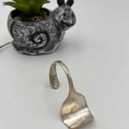 Spoon Business Card Holder Or Iphone Vintage Reclaimed Silverware - thumbnail 3
